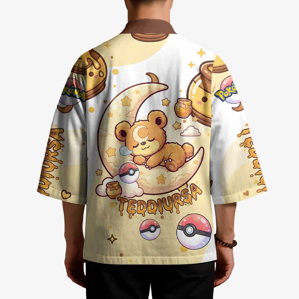 Teddiursa Kimono Sweet Honey Moon Kawaii Art