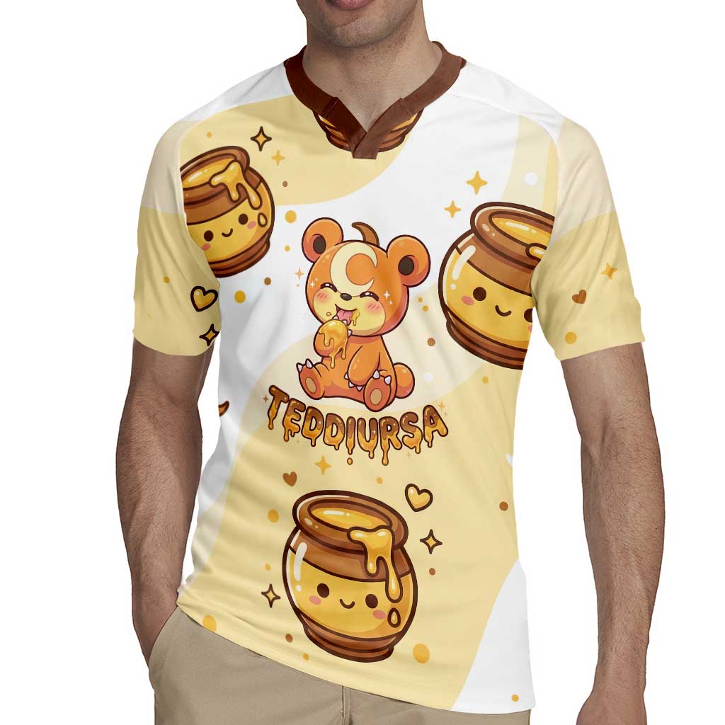 Teddiursa Rugby Jersey Sweet Honey Moon Kawaii Art