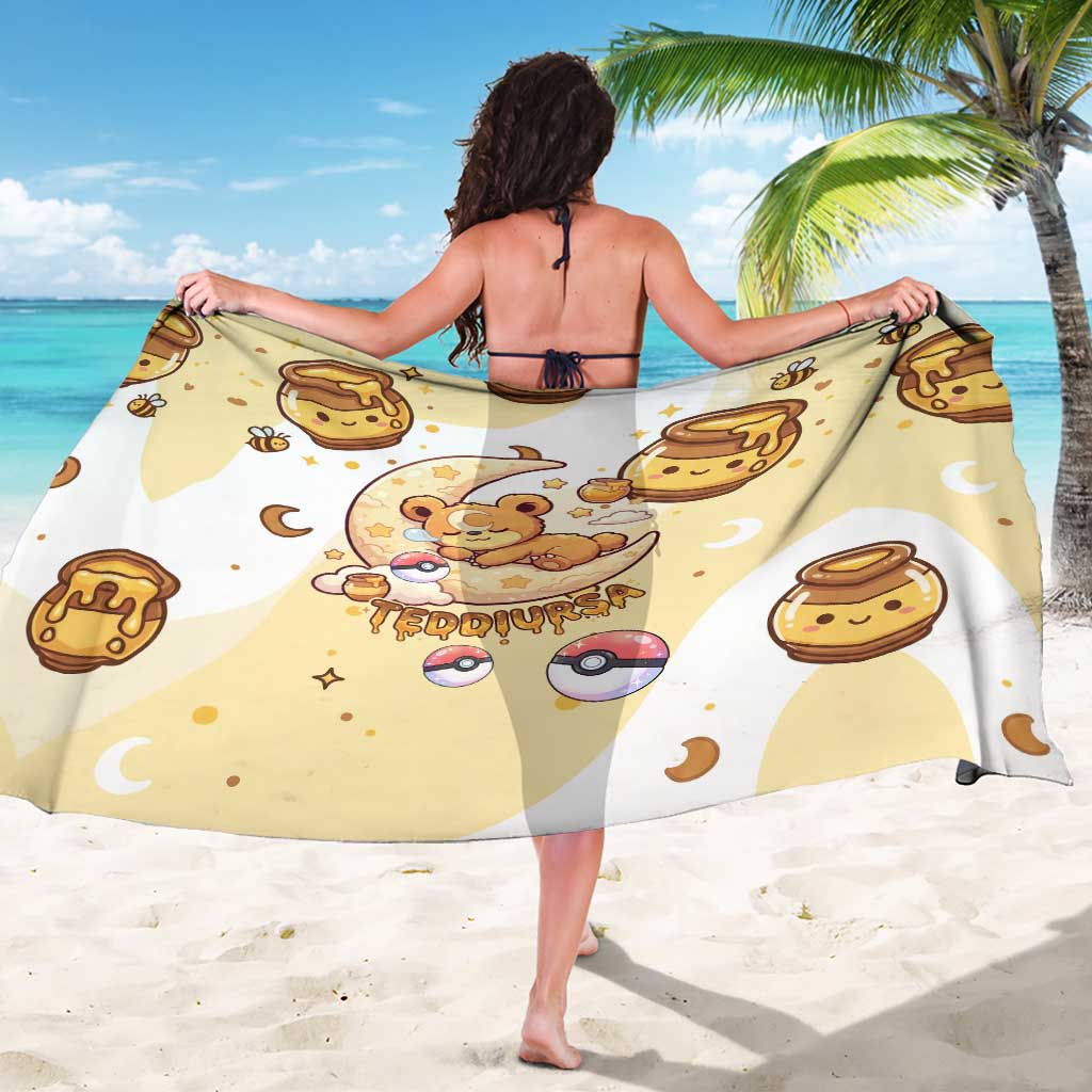 Teddiursa Sarong Sweet Honey Moon Kawaii Art