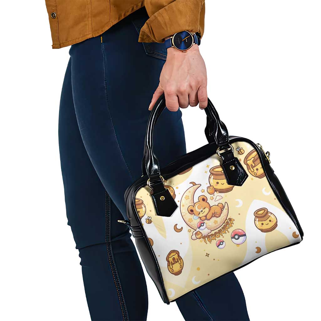 Teddiursa Shoulder Handbag Sweet Honey Moon Kawaii Art