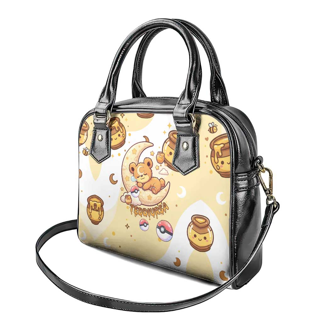 Teddiursa Shoulder Handbag Sweet Honey Moon Kawaii Art