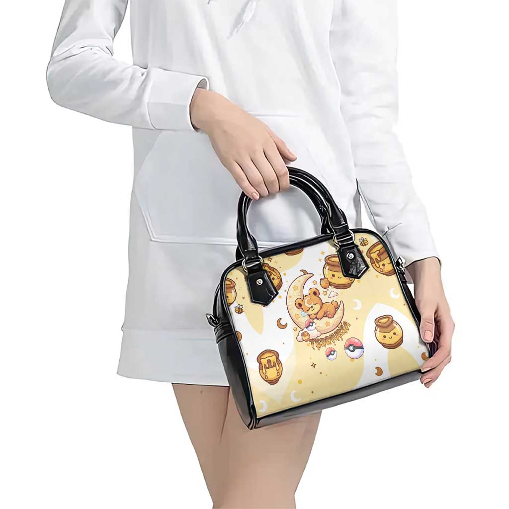 Teddiursa Shoulder Handbag Sweet Honey Moon Kawaii Art