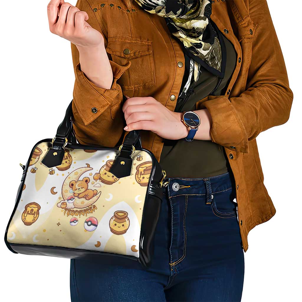 Teddiursa Shoulder Handbag Sweet Honey Moon Kawaii Art