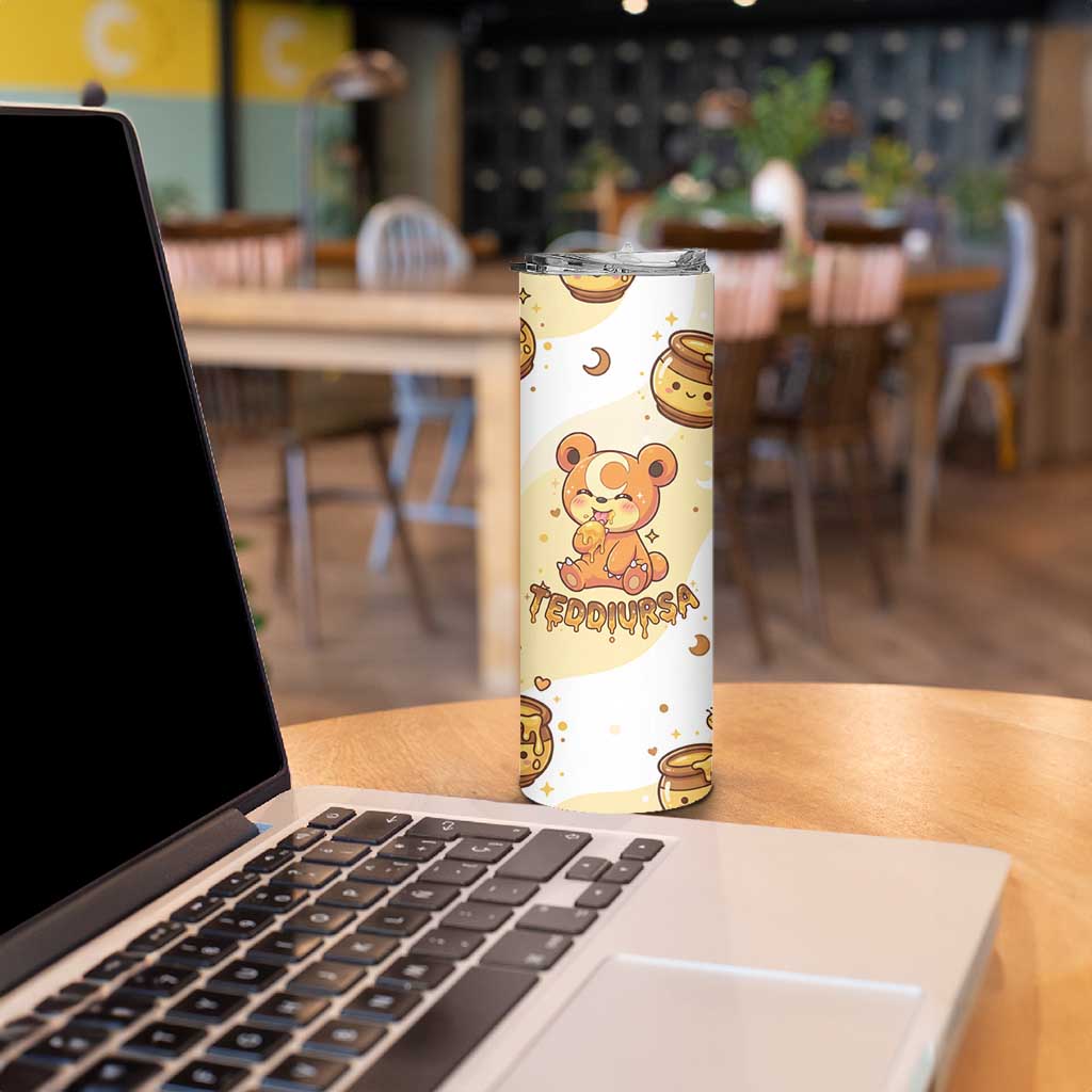 Teddiursa Skinny Tumbler Sweet Honey Moon Kawaii Art