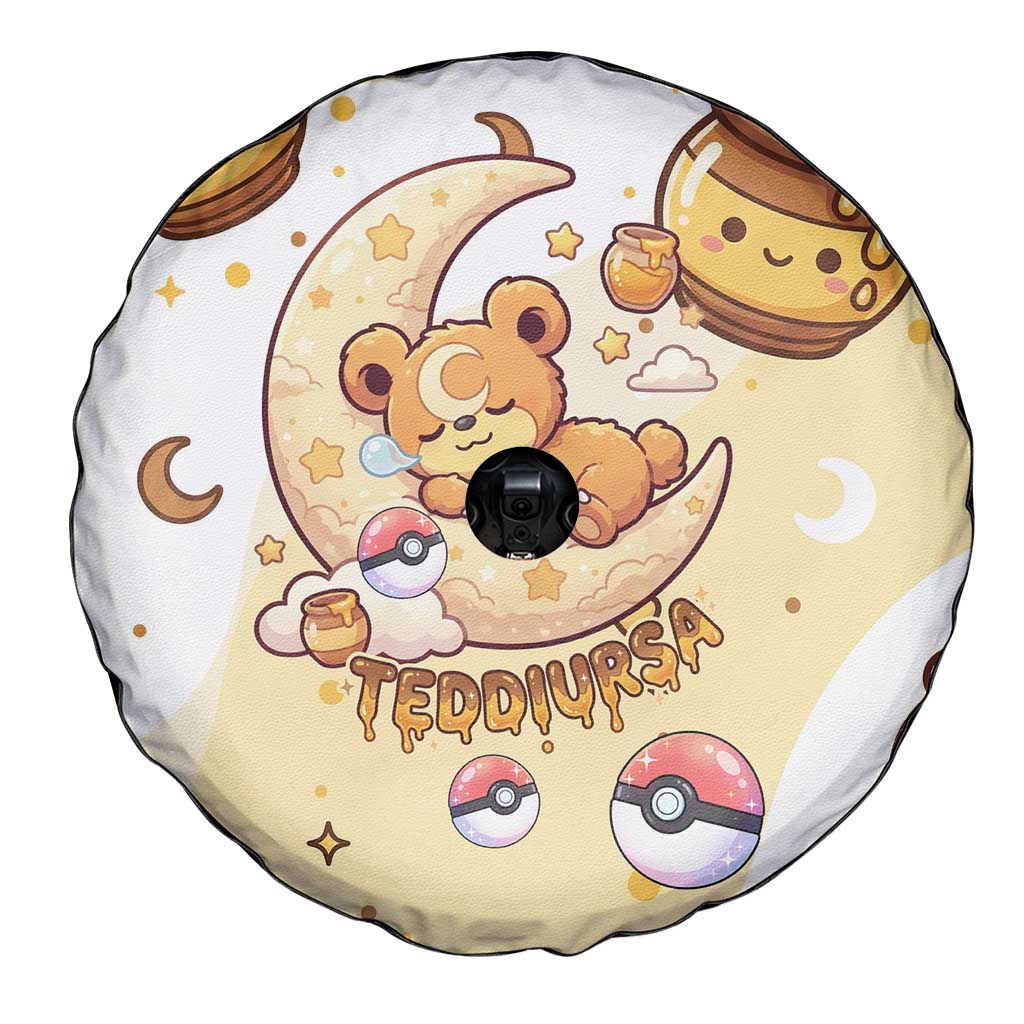 Teddiursa Spare Tire Cover Sweet Honey Moon Kawaii Art