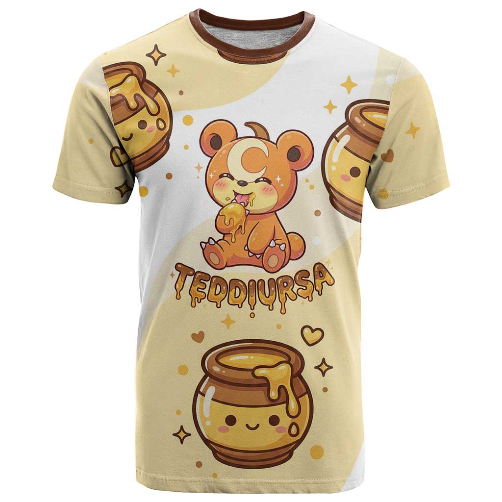 Teddiursa T Shirt Sweet Honey Moon Kawaii Art