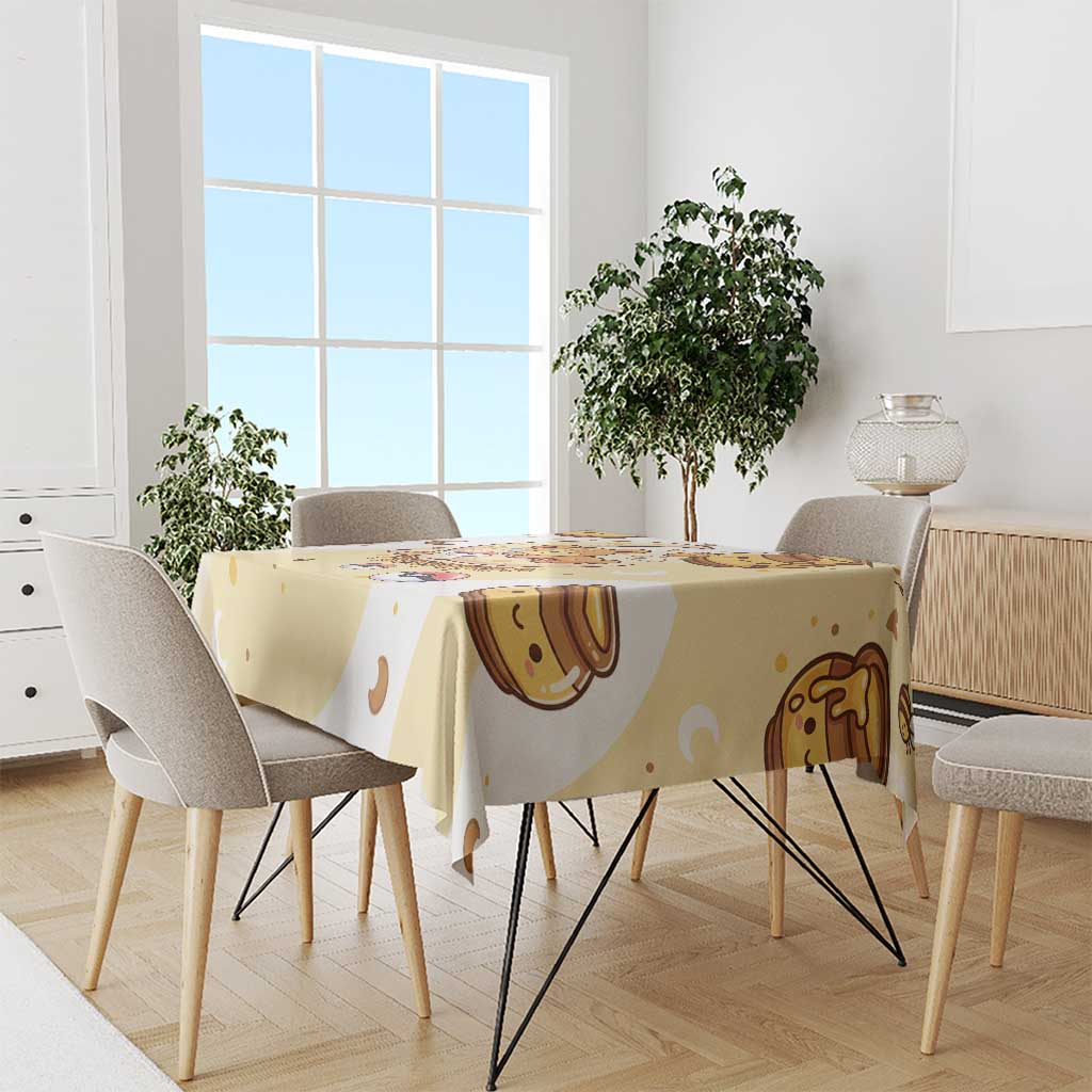 Teddiursa Tablecloth Sweet Honey Moon Kawaii Art