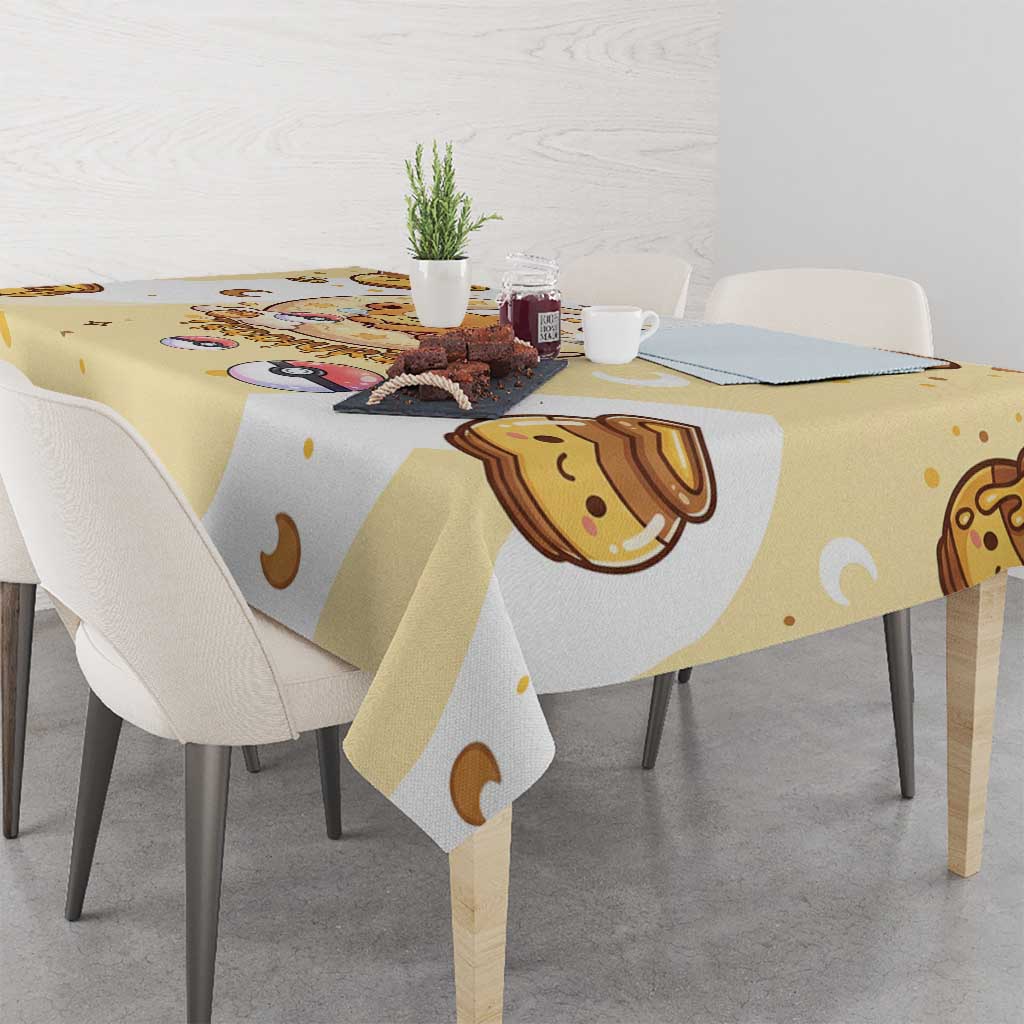 Teddiursa Tablecloth Sweet Honey Moon Kawaii Art