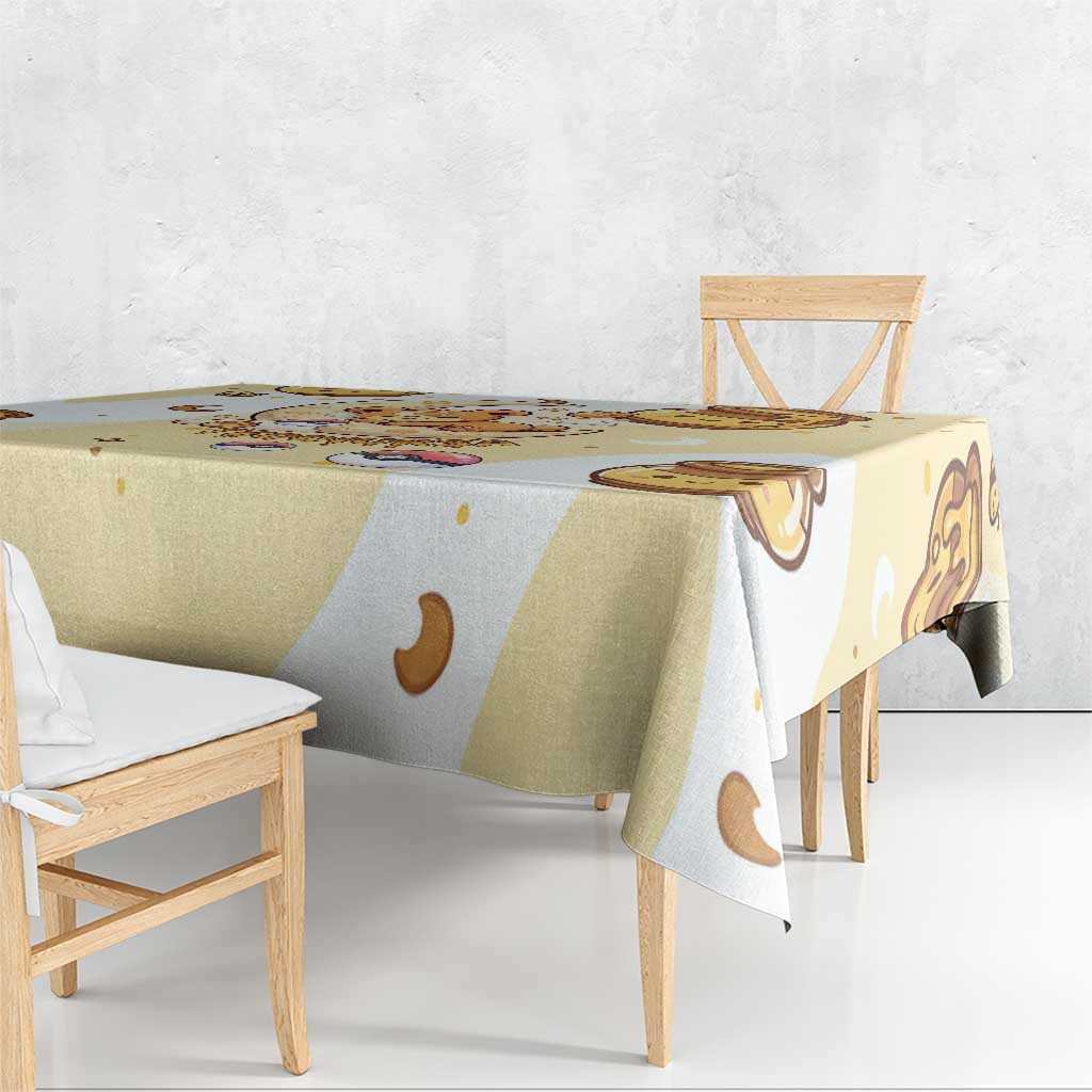 Teddiursa Tablecloth Sweet Honey Moon Kawaii Art