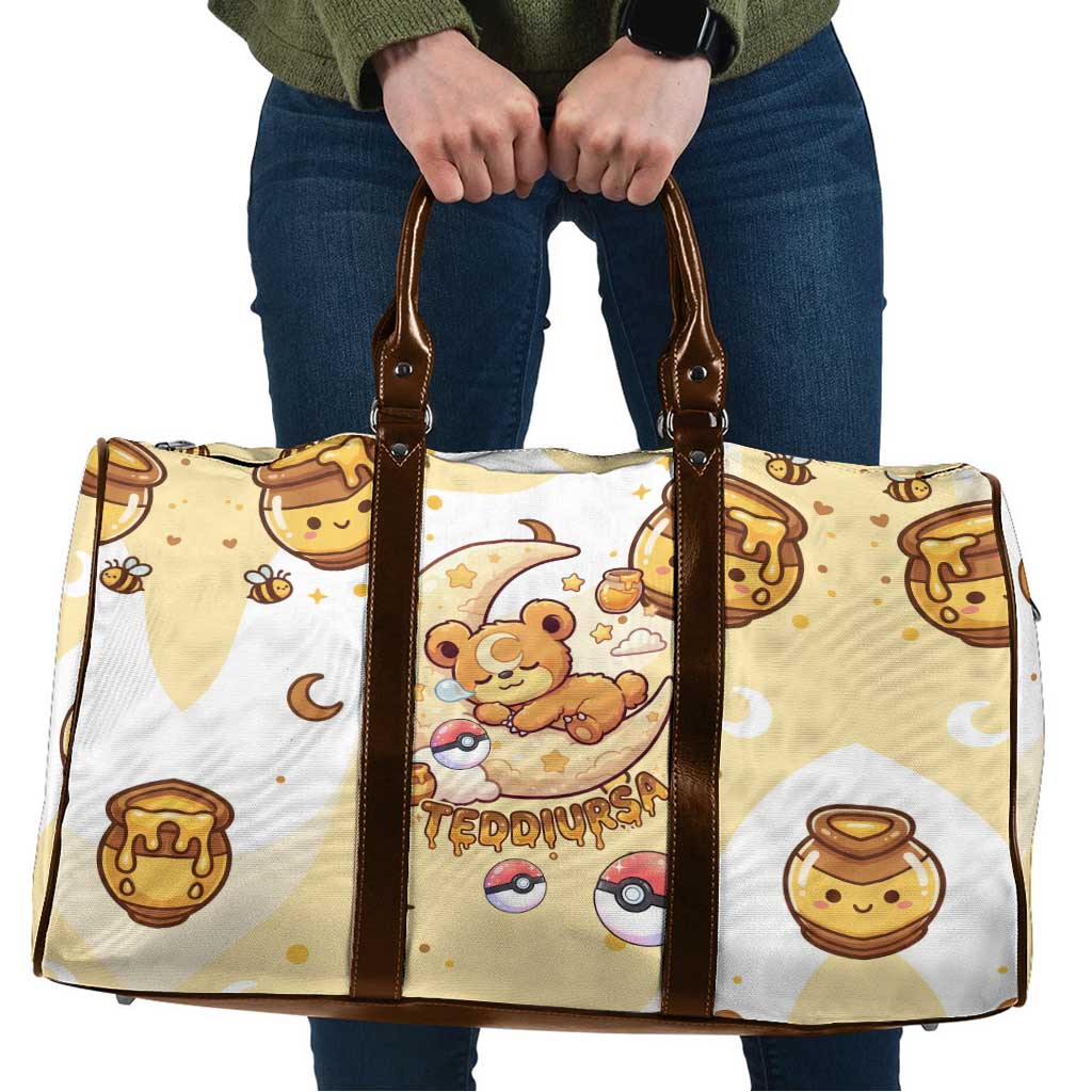 Teddiursa Travel Bag Sweet Honey Moon Kawaii Art