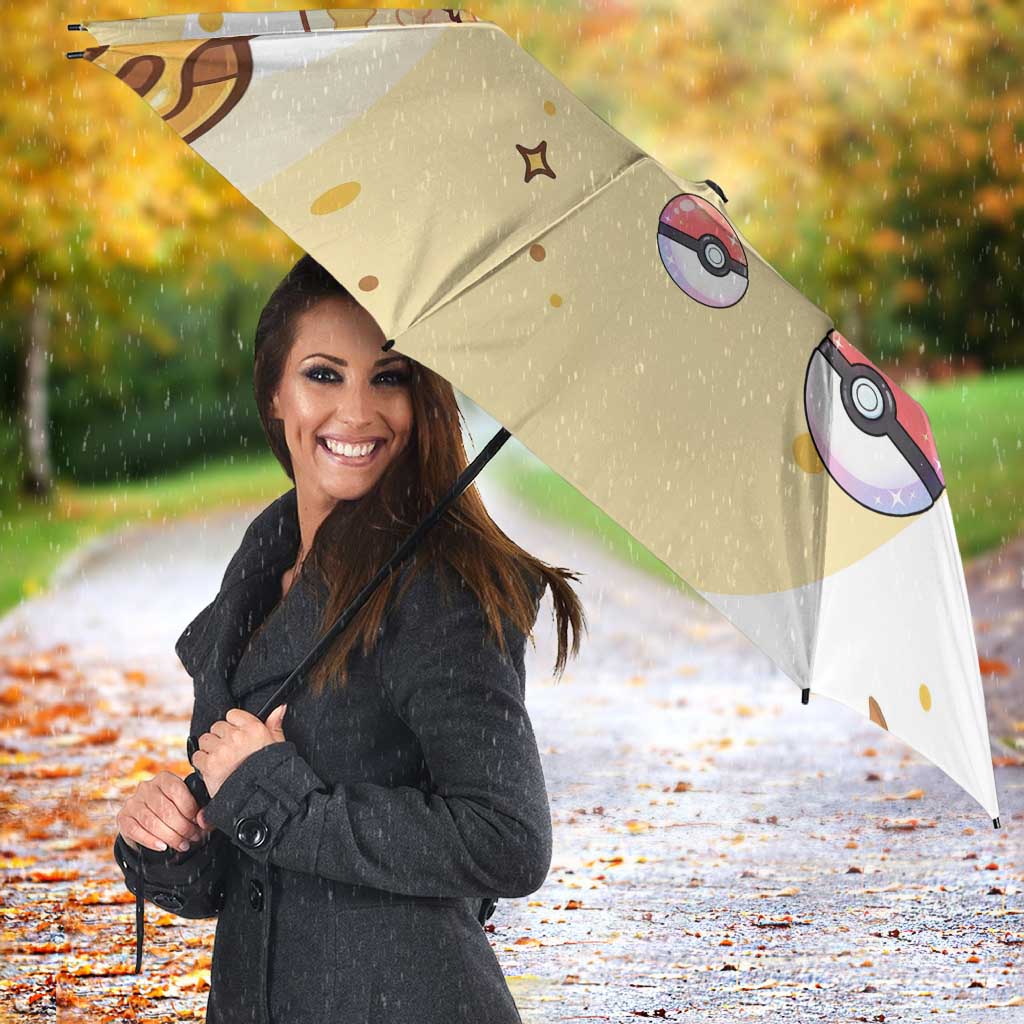 Teddiursa Umbrella Sweet Honey Moon Kawaii Art