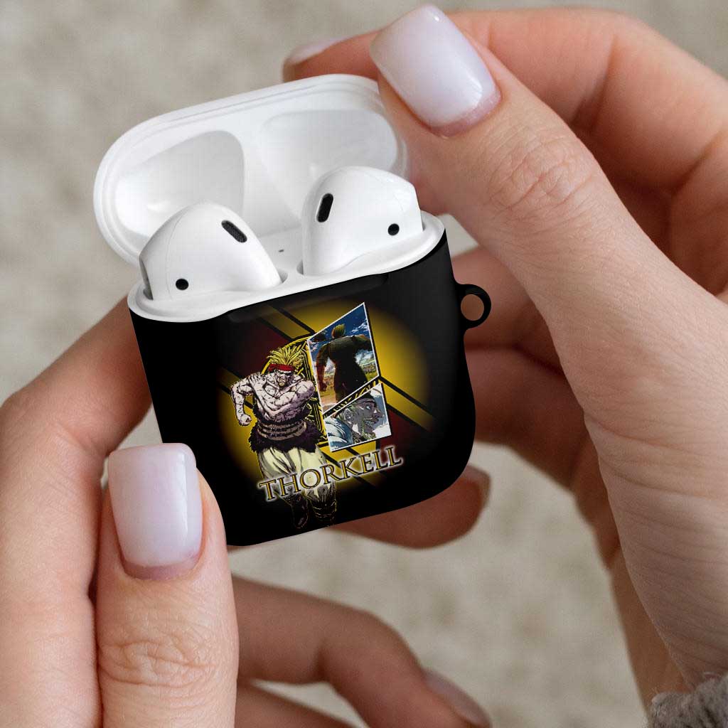 Thorkell Viking Berserker AirPods Case Viking Manga Illustration Style