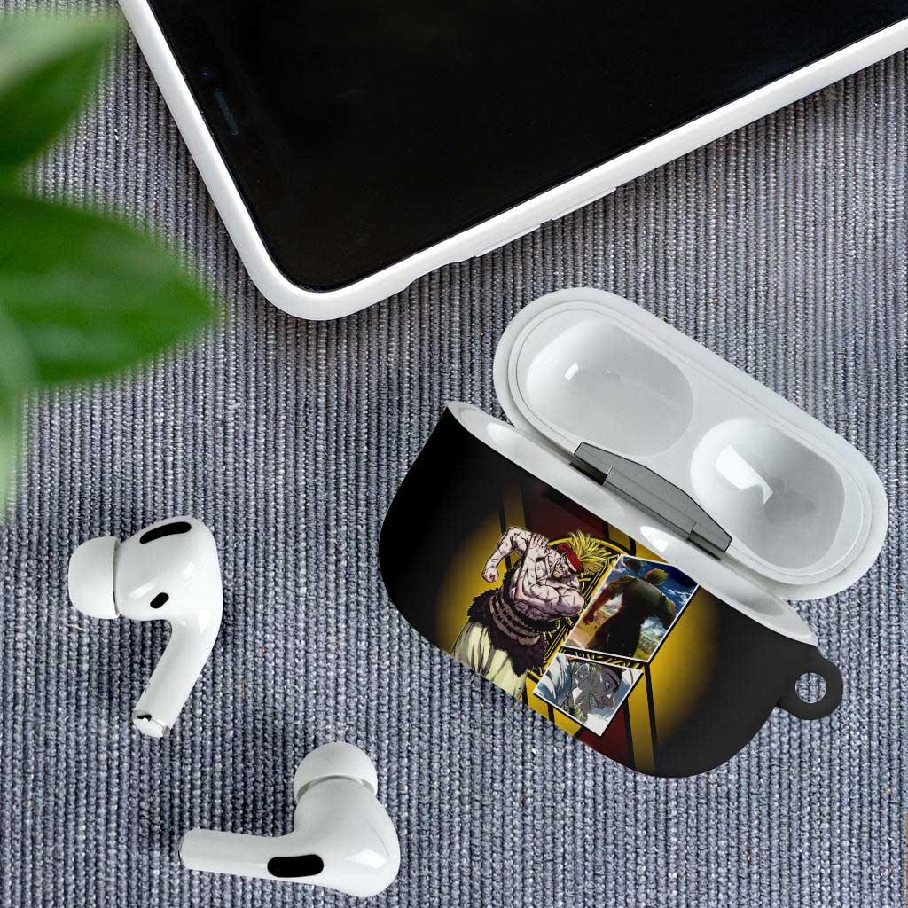 Thorkell Viking Berserker AirPods Case Viking Manga Illustration Style
