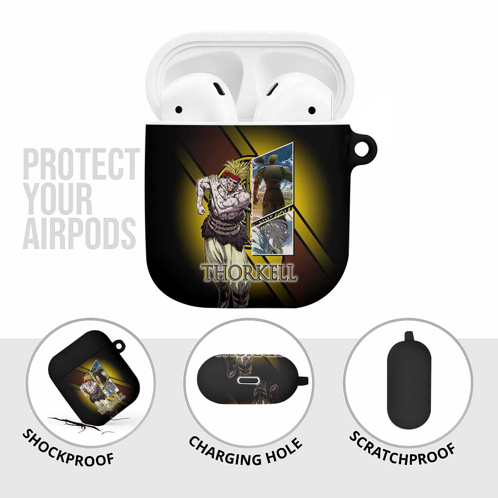 Thorkell Viking Berserker AirPods Case Viking Manga Illustration Style