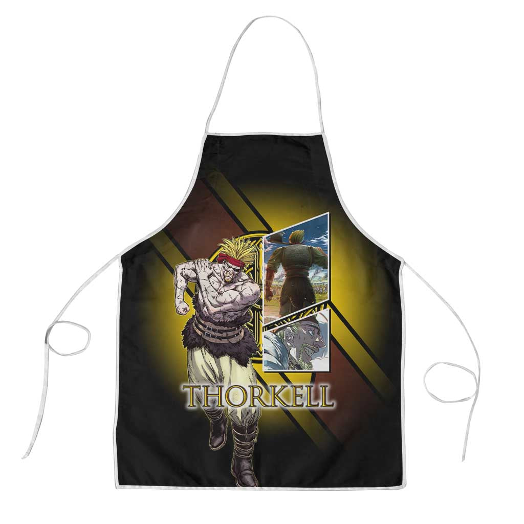 Thorkell Viking Berserker Apron Viking Manga Illustration Style