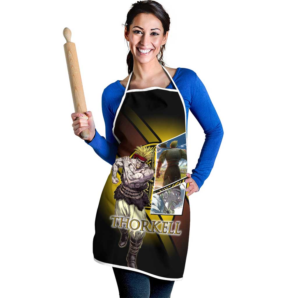 Thorkell Viking Berserker Apron Viking Manga Illustration Style