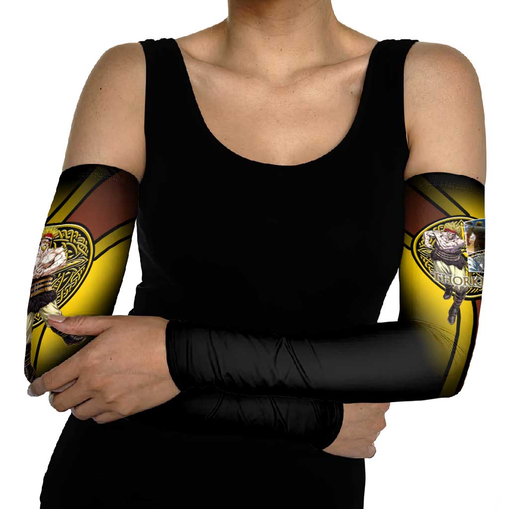 Thorkell Viking Berserker Arm Sleeves Viking Manga Illustration Style