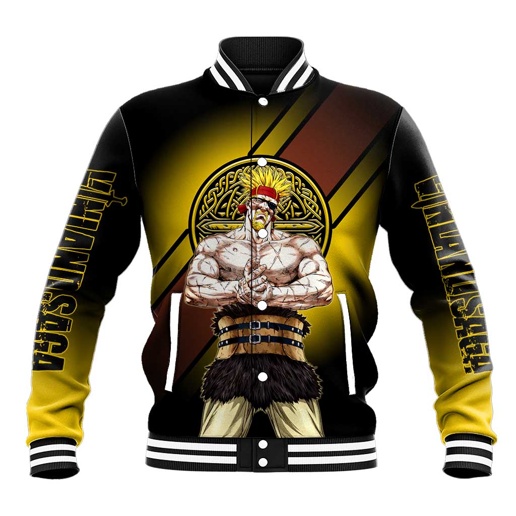 Thorkell Viking Berserker Baseball Jacket Viking Manga Illustration Style