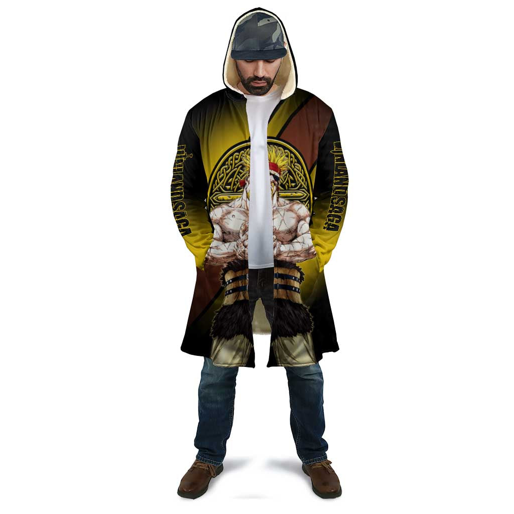 Thorkell Viking Berserker Cloak Viking Manga Illustration Style