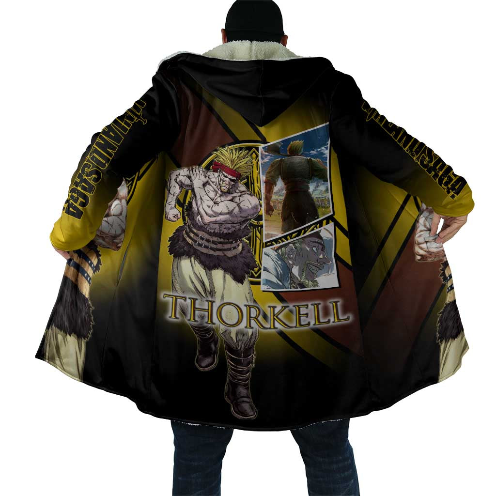 Thorkell Viking Berserker Cloak Viking Manga Illustration Style