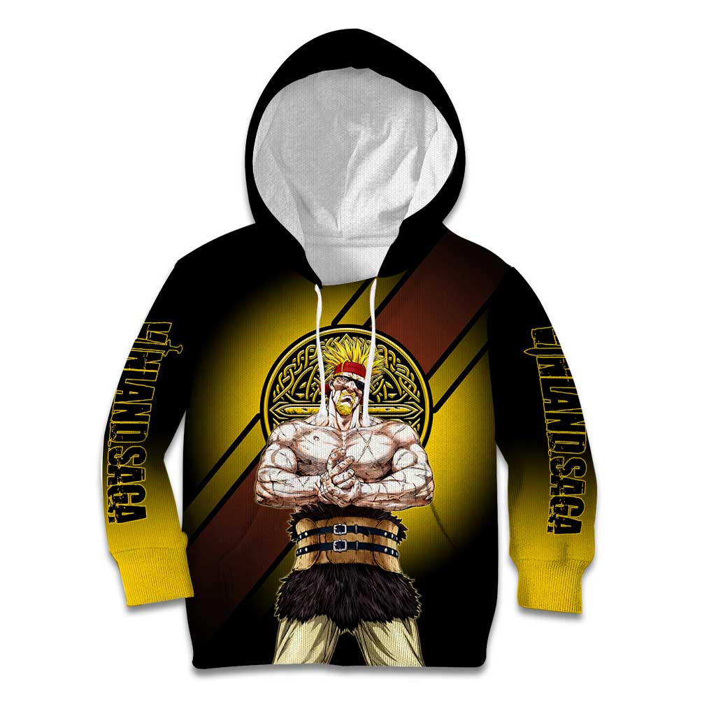 Thorkell Viking Berserker Kid Hoodie Viking Manga Illustration Style