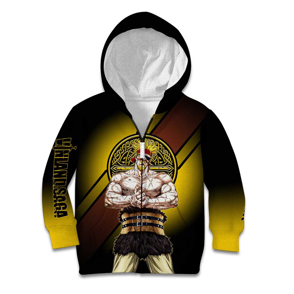 Thorkell Viking Berserker Kid Hoodie Viking Manga Illustration Style