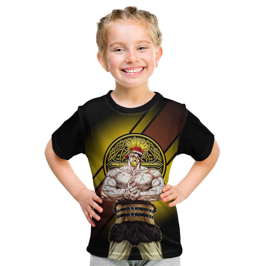 Thorkell Viking Berserker Kid T Shirt Viking Manga Illustration Style