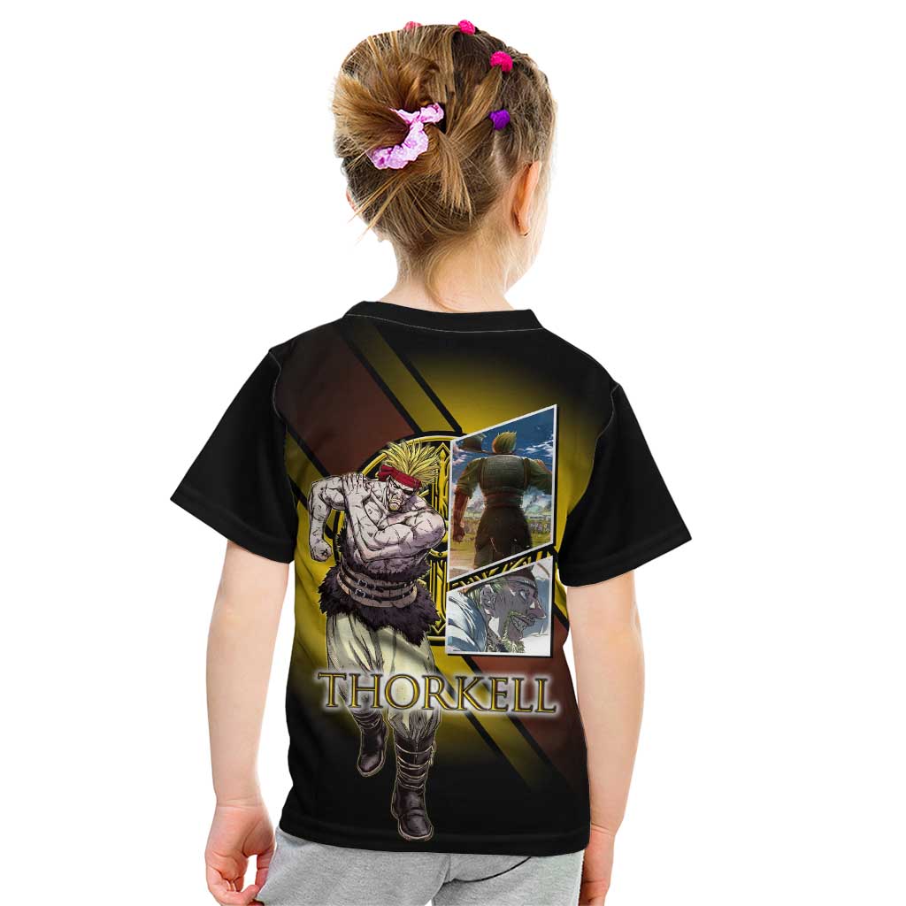 Thorkell Viking Berserker Kid T Shirt Viking Manga Illustration Style