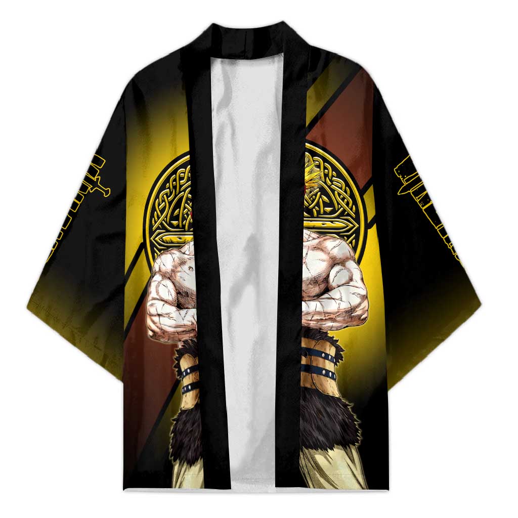 Thorkell Viking Berserker Kimono Viking Manga Illustration Style