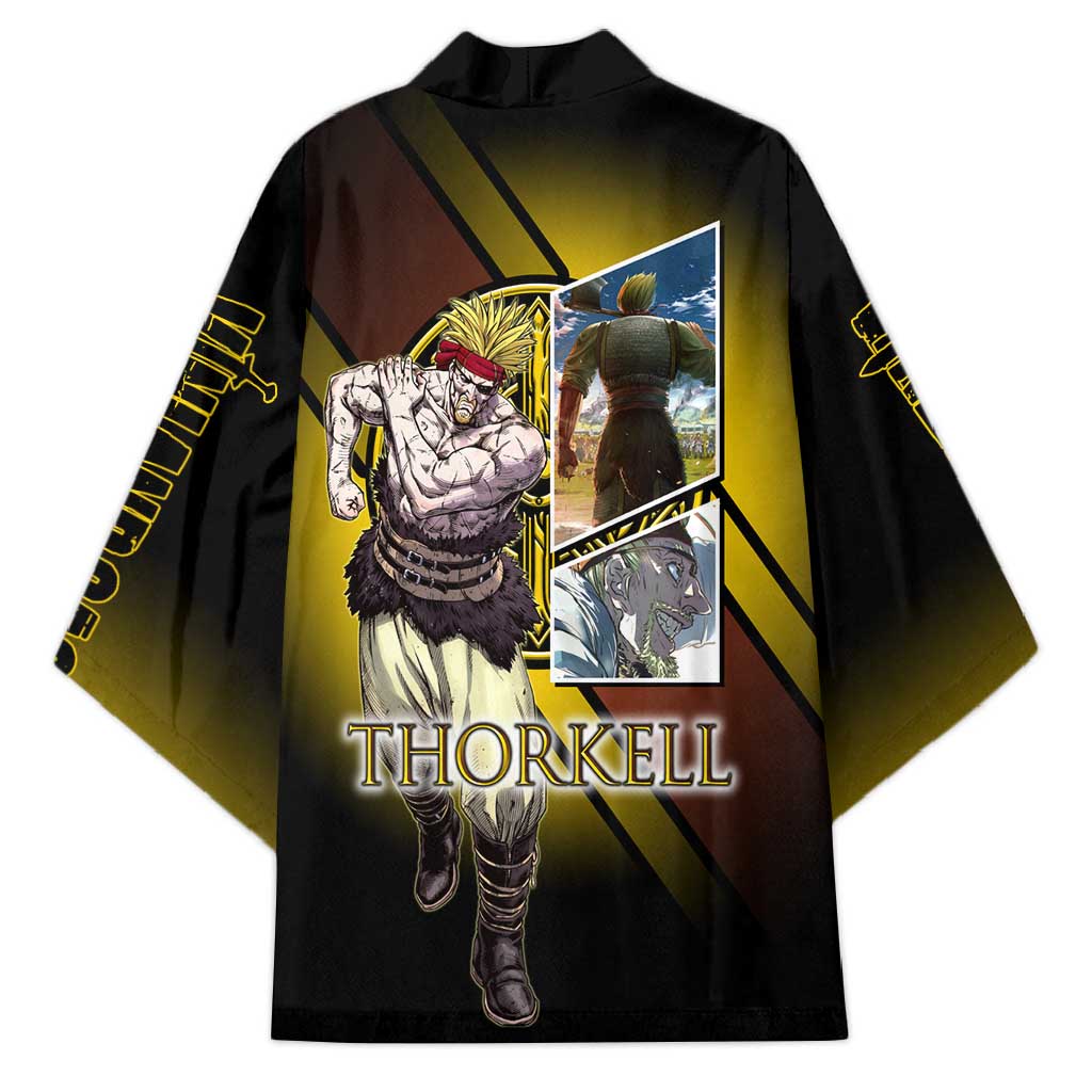 Thorkell Viking Berserker Kimono Viking Manga Illustration Style
