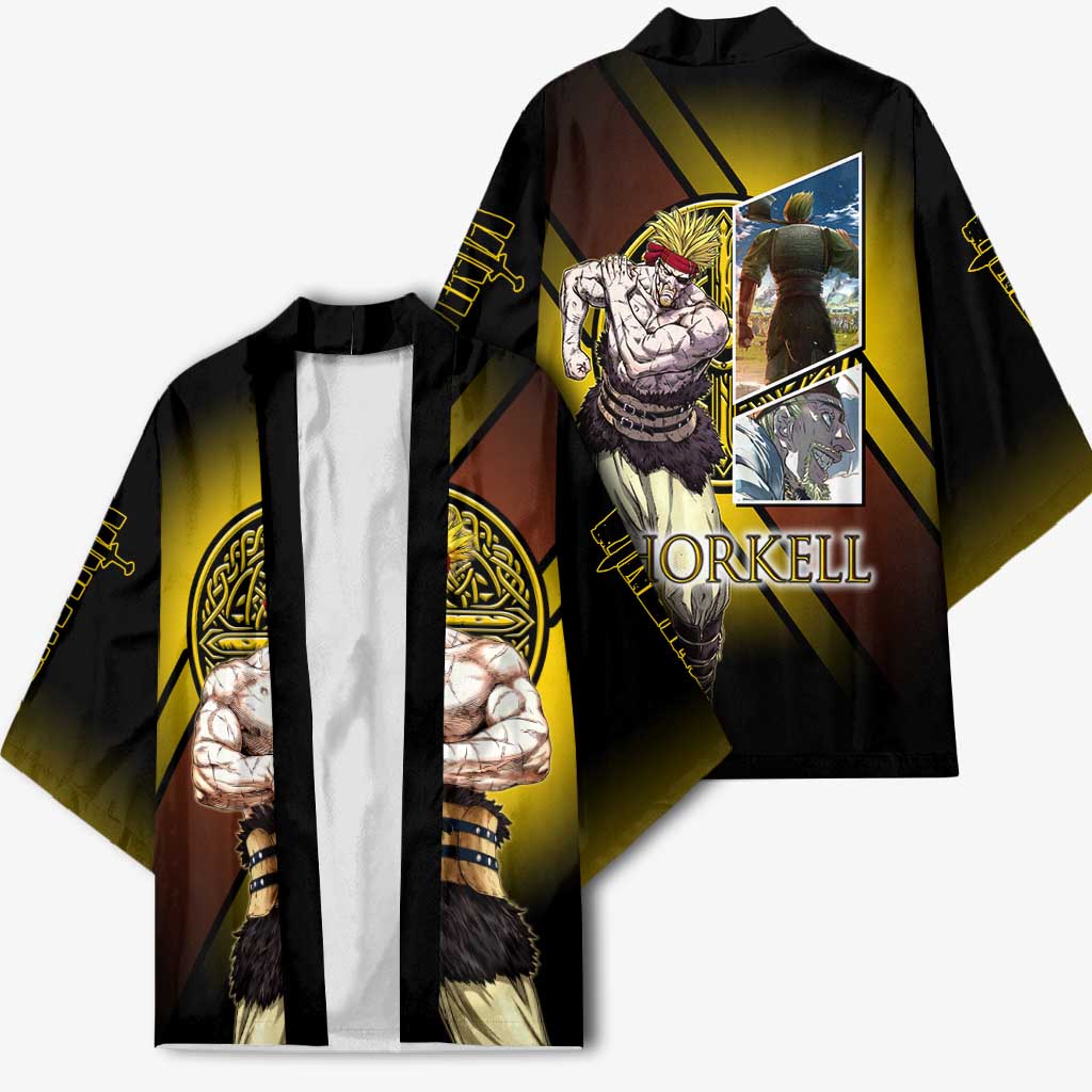 Thorkell Viking Berserker Kimono Viking Manga Illustration Style