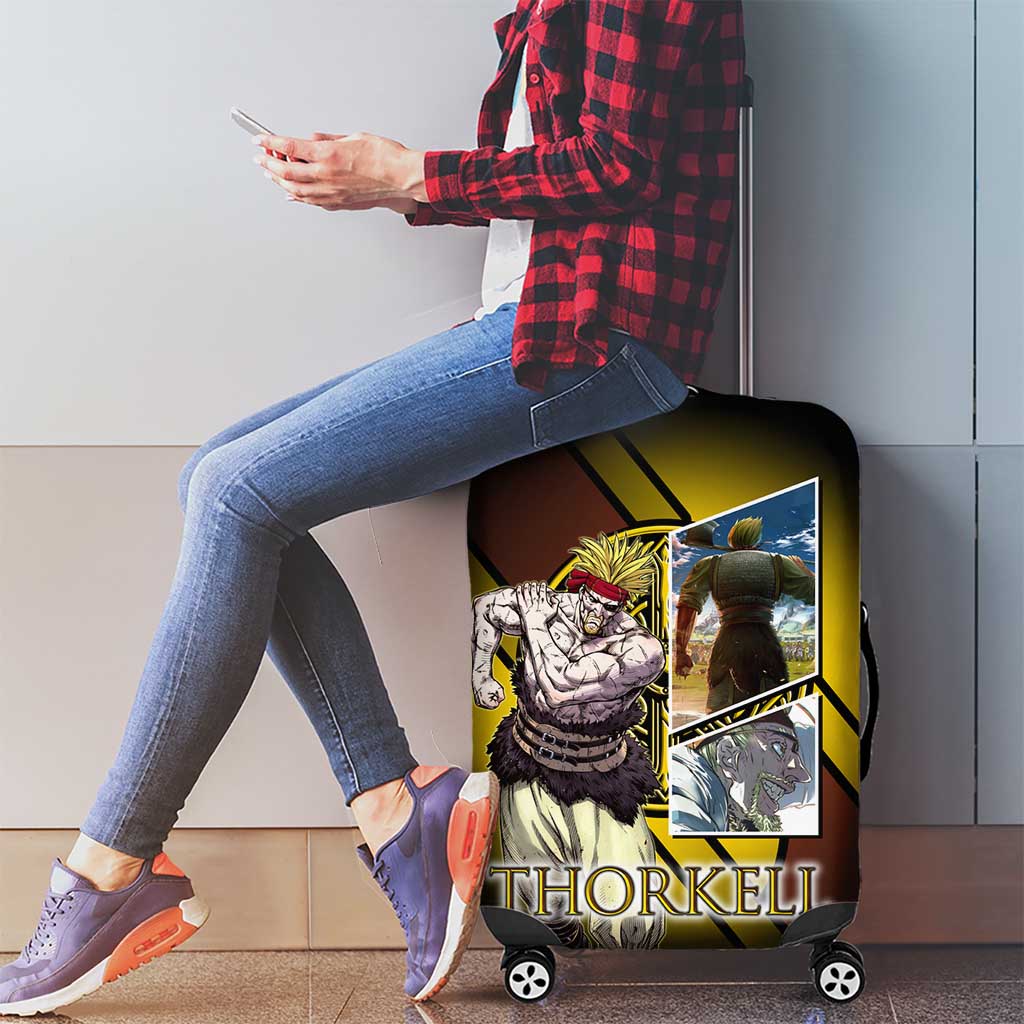 Thorkell Viking Berserker Luggage Cover Viking Manga Illustration Style