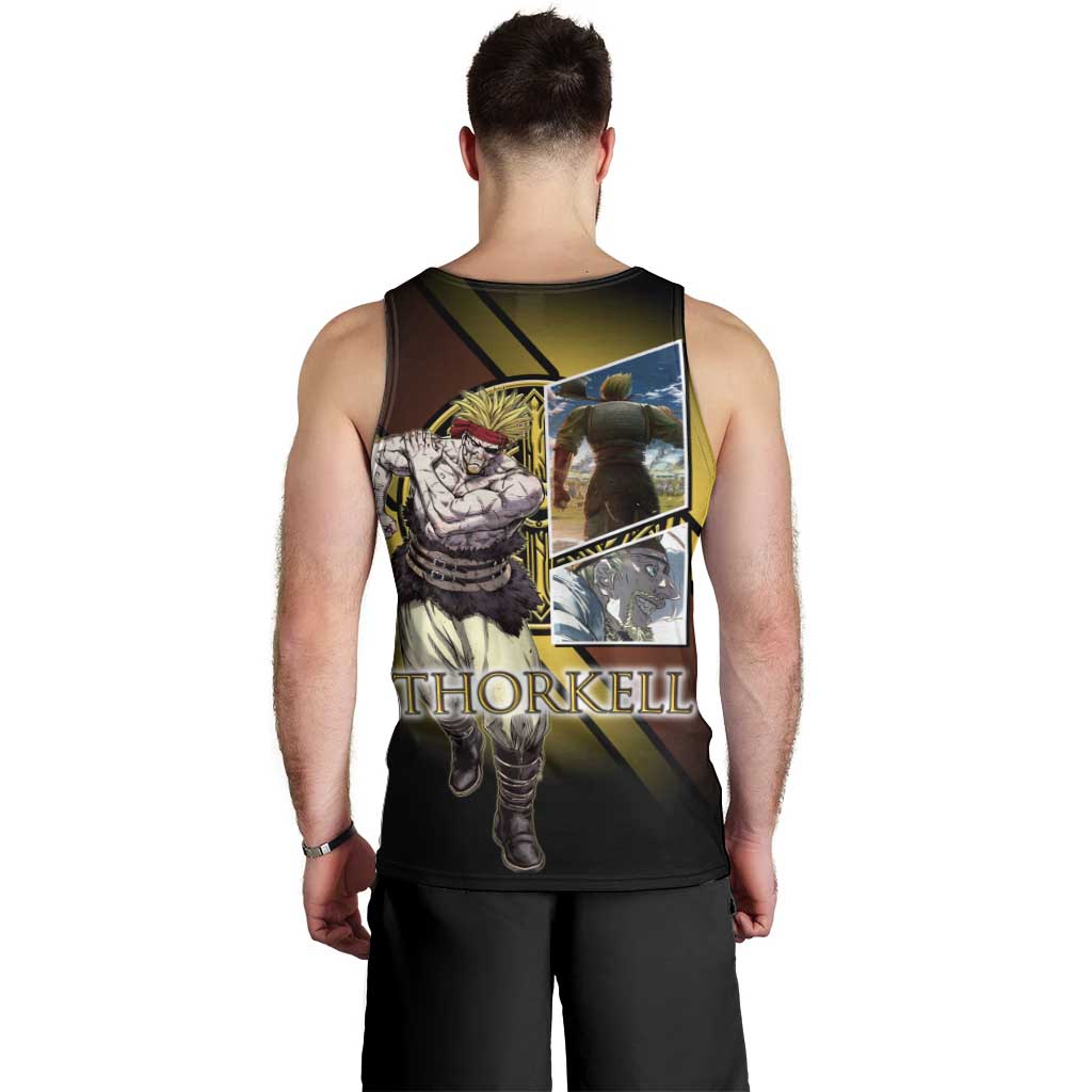 Thorkell Viking Berserker Men Tank Top Viking Manga Illustration Style