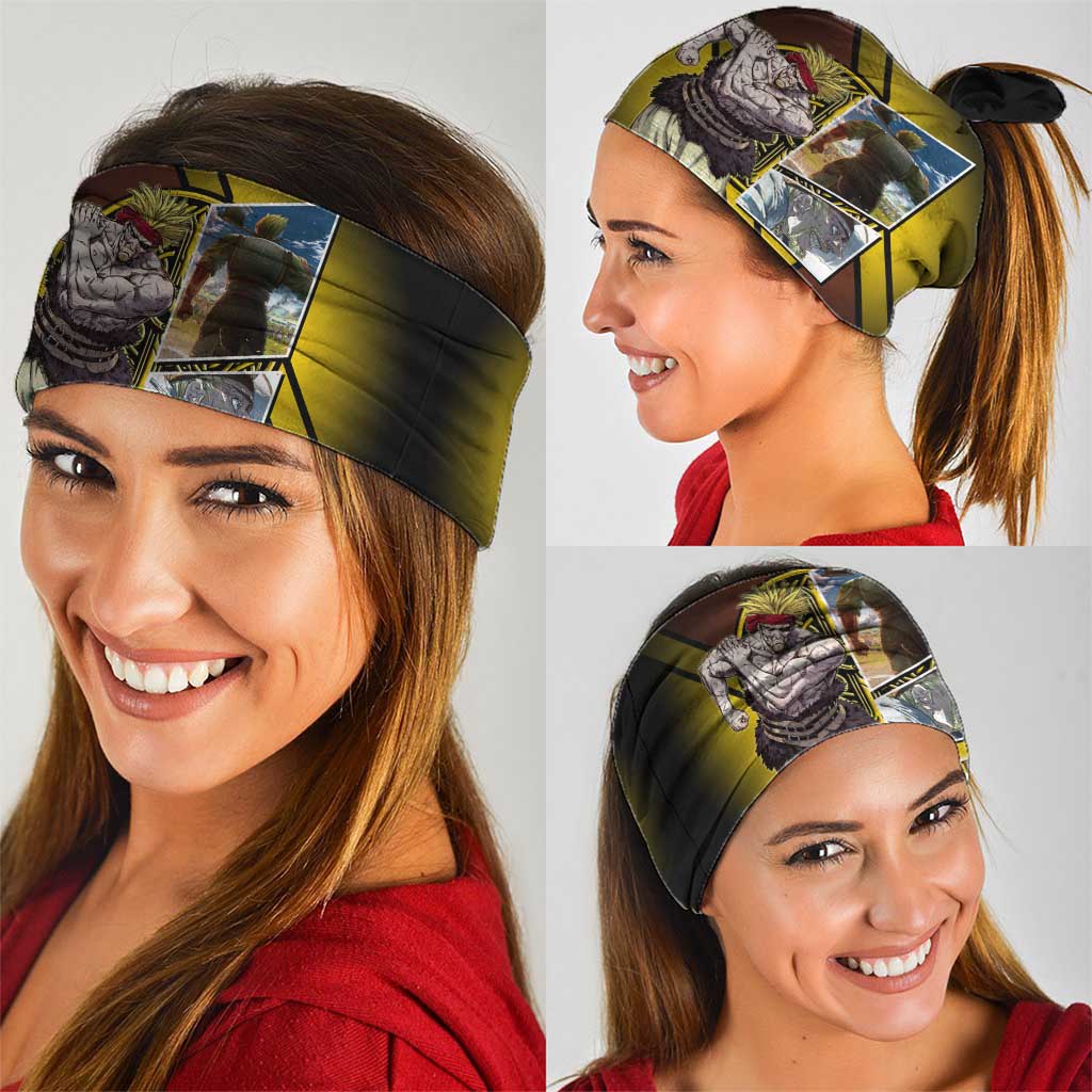 Thorkell Viking Berserker Neck Gaiter Viking Manga Illustration Style