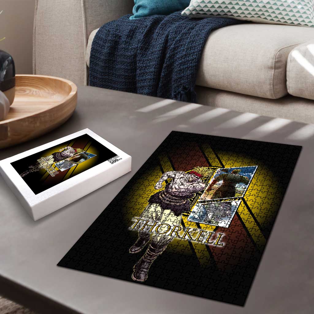 Thorkell Viking Berserker Puzzle Viking Manga Illustration Style