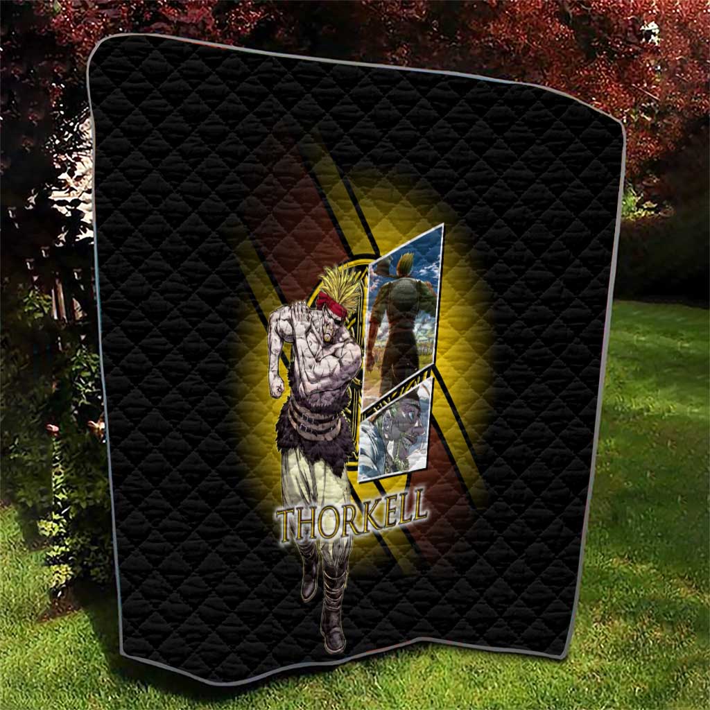 Thorkell Viking Berserker Quilt Viking Manga Illustration Style