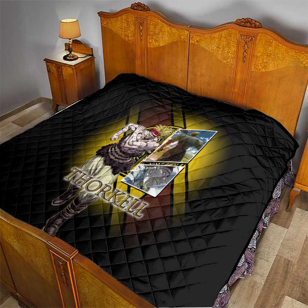 Thorkell Viking Berserker Quilt Viking Manga Illustration Style