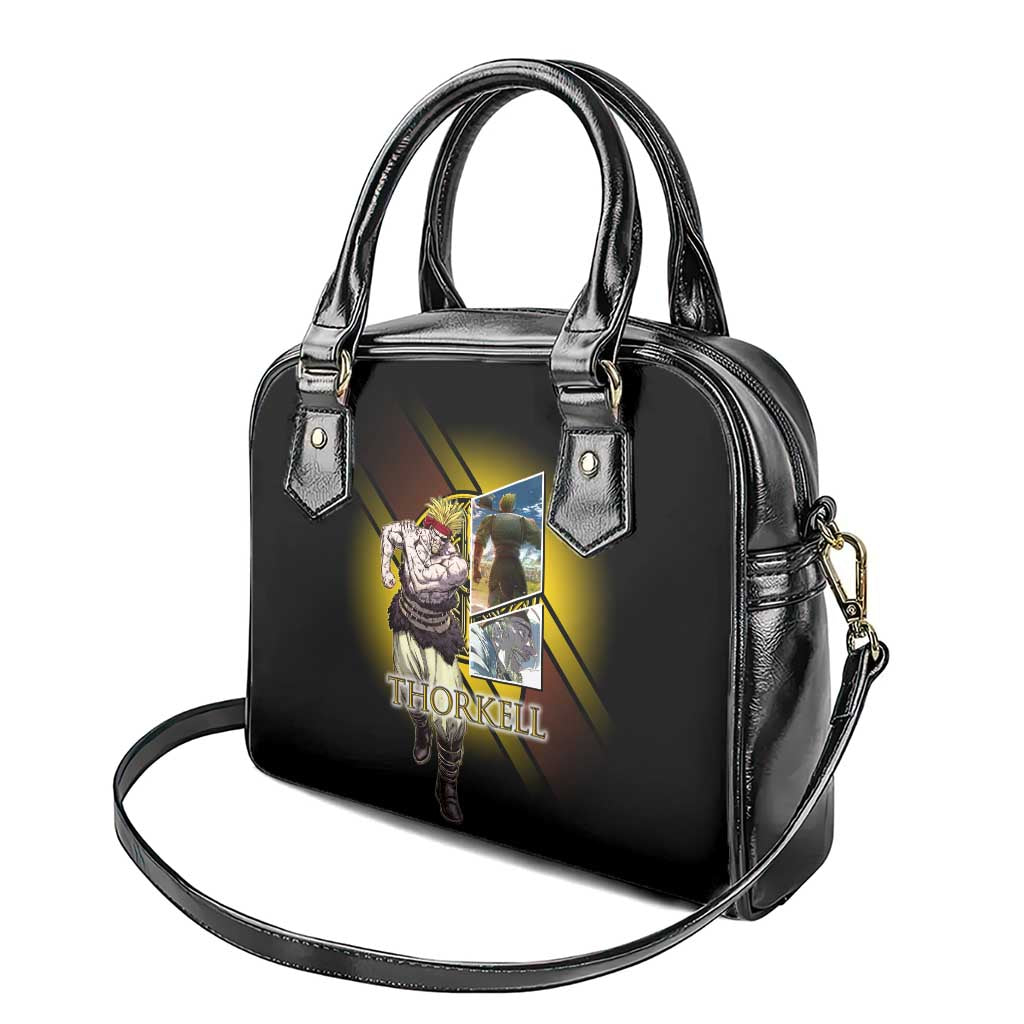 Thorkell Viking Berserker Shoulder Handbag Viking Manga Illustration Style