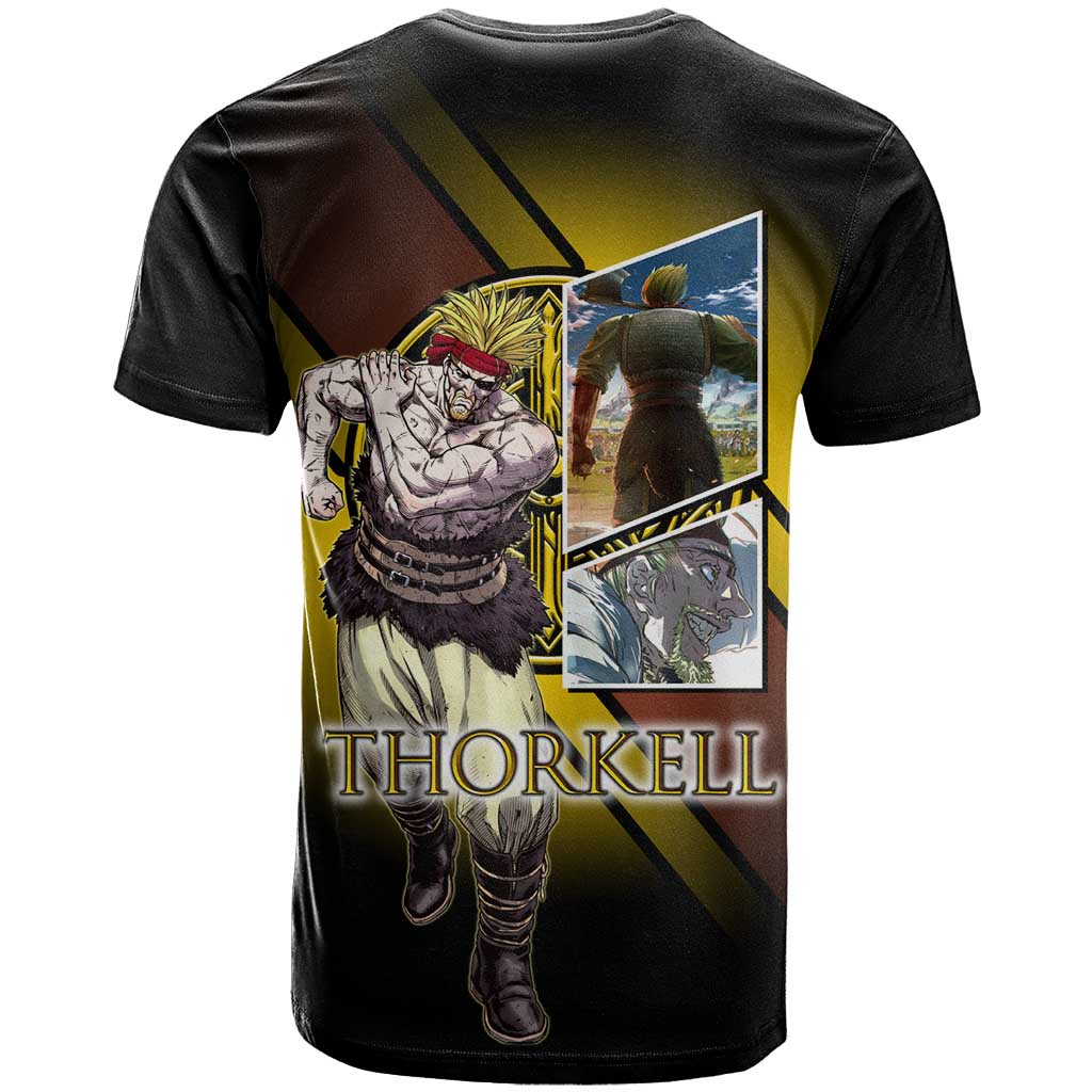 Thorkell Viking Berserker T Shirt Viking Manga Illustration Style