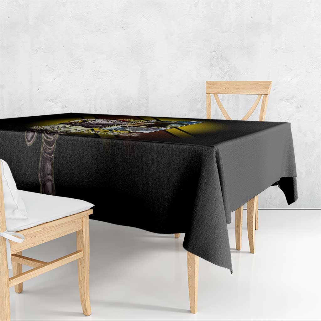 Thorkell Viking Berserker Tablecloth Viking Manga Illustration Style