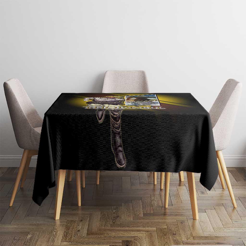 Thorkell Viking Berserker Tablecloth Viking Manga Illustration Style