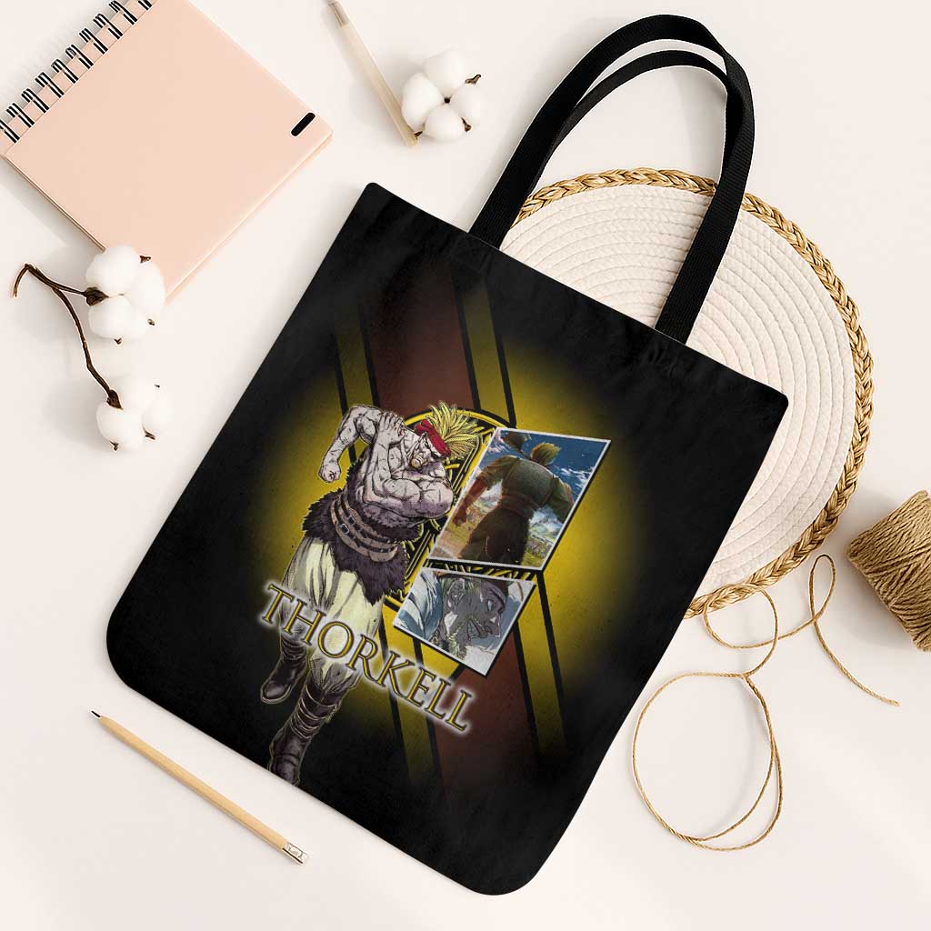 Thorkell Viking Berserker Tote Bag Viking Manga Illustration Style