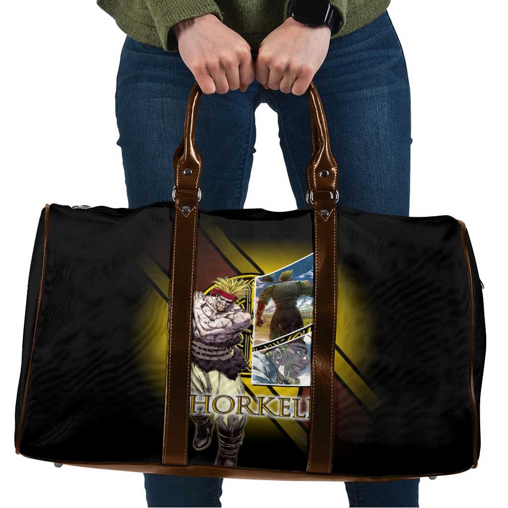 Thorkell Viking Berserker Travel Bag Viking Manga Illustration Style