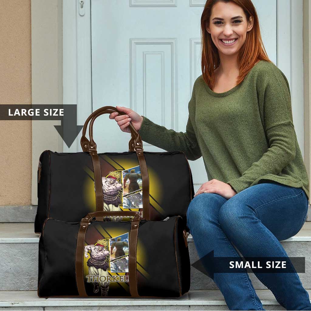 Thorkell Viking Berserker Travel Bag Viking Manga Illustration Style