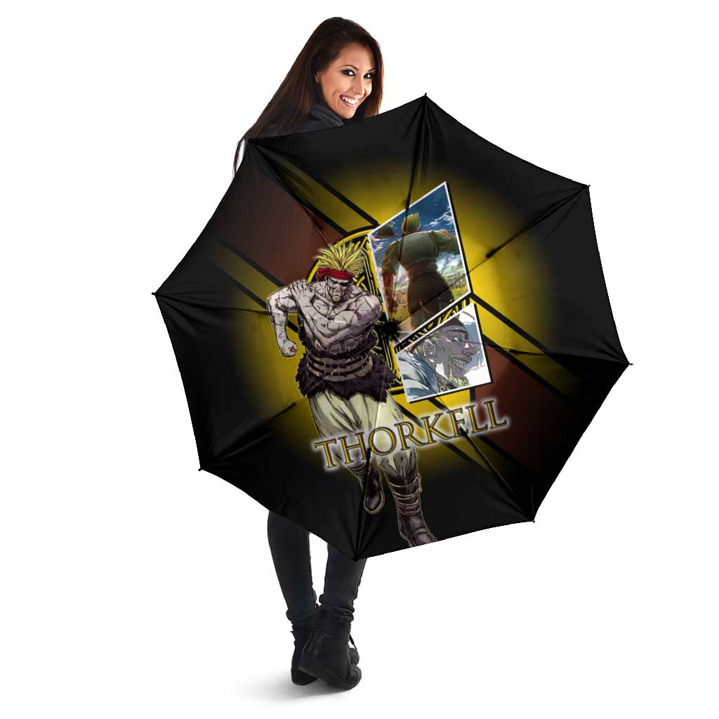 Thorkell Viking Berserker Umbrella Viking Manga Illustration Style