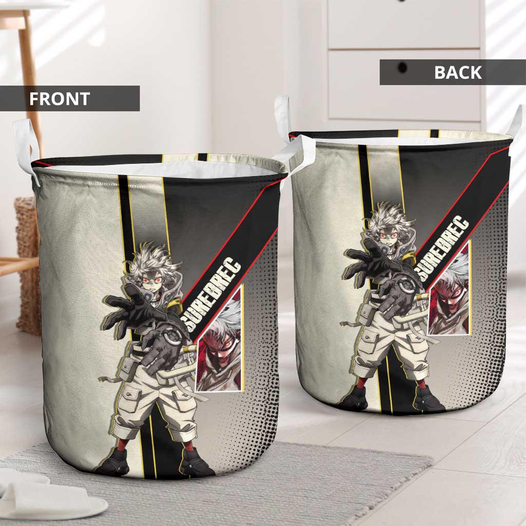 Rudo Surebrec Laundry Basket Grunge Manga Illustration Style