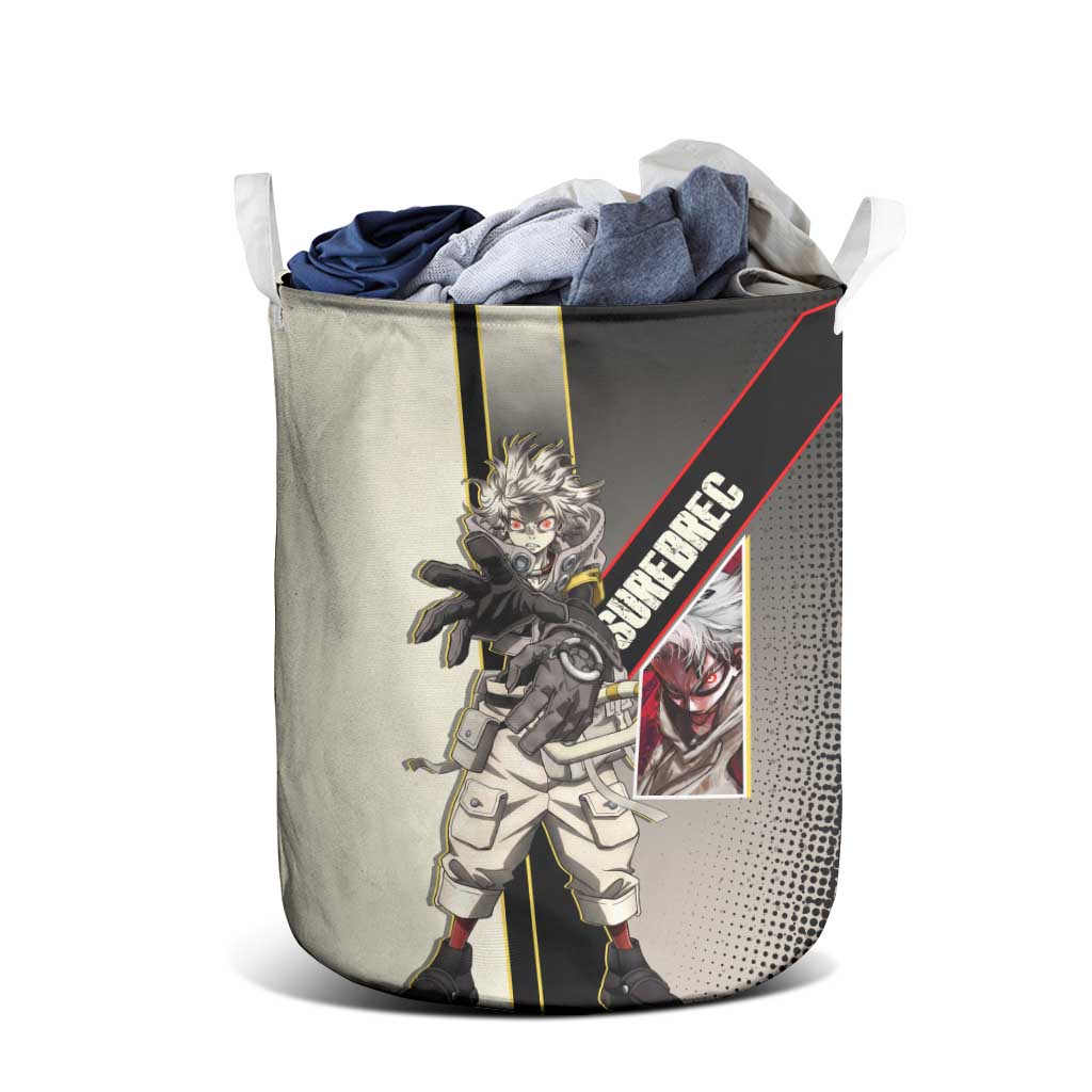 Rudo Surebrec Laundry Basket Grunge Manga Illustration Style