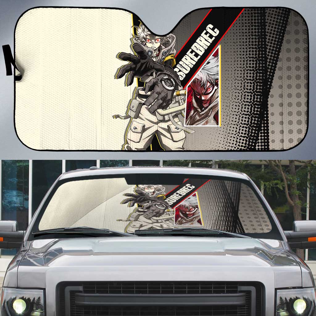 Rudo Surebrec Auto Sun Shade Grunge Manga Illustration Style