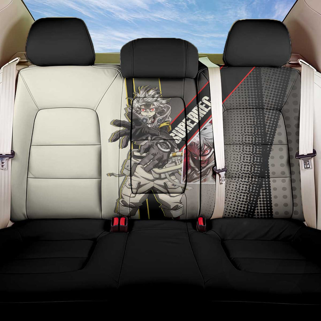 Rudo Surebrec Back Car Seat Cover Grunge Manga Illustration Style