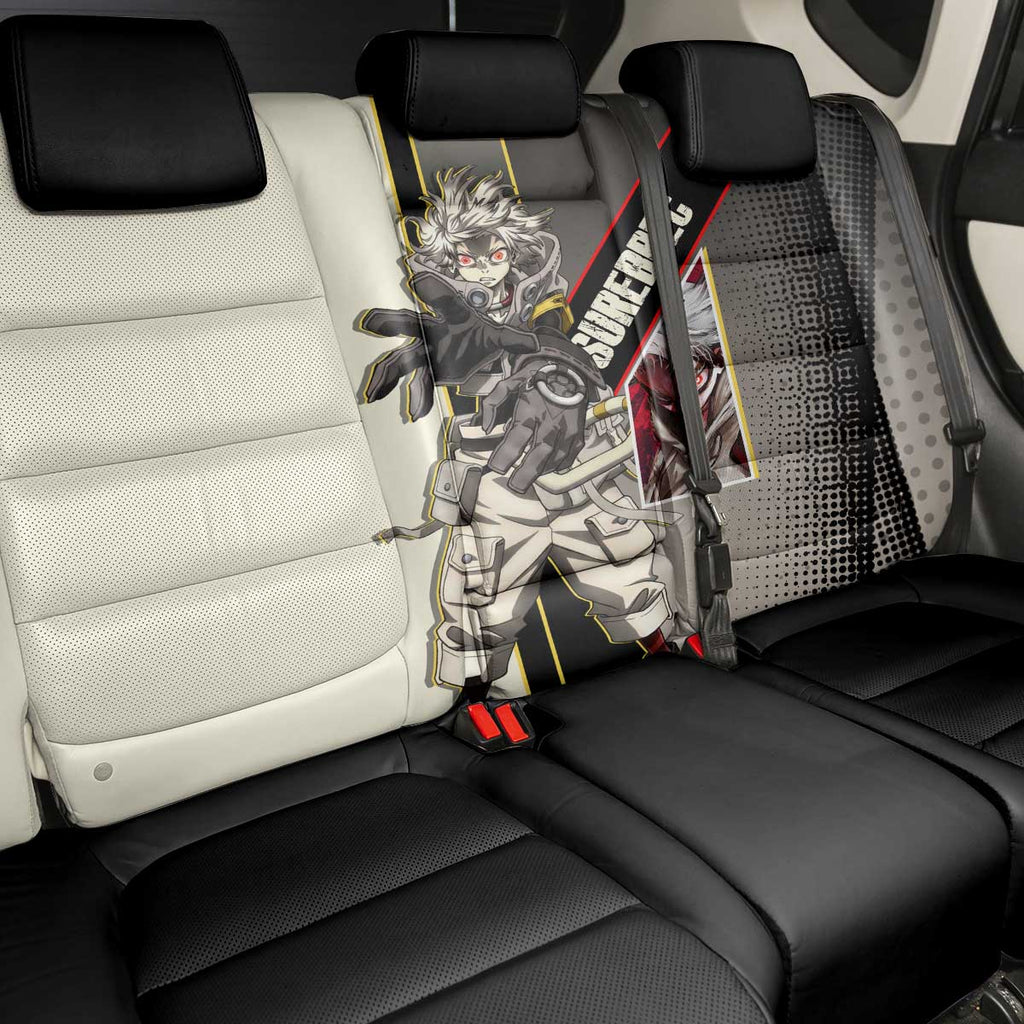 Rudo Surebrec Back Car Seat Cover Grunge Manga Illustration Style